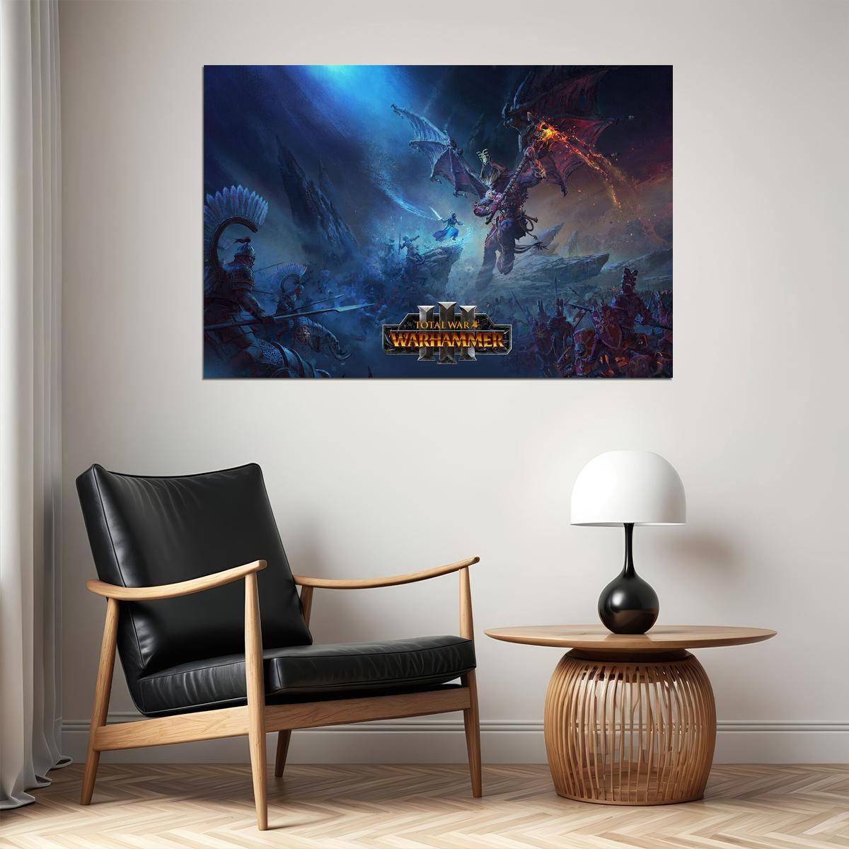 Total War: Warhammer Iii Video Games Strateji Singleplayer Poster Wall Art Print Home Wall Decor