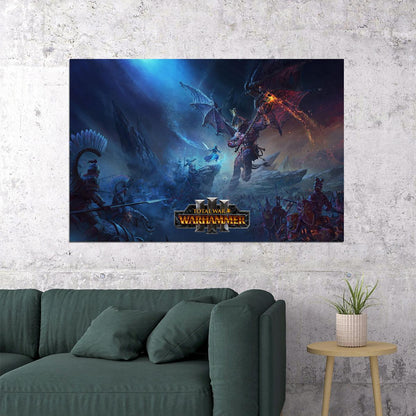 Total War: Warhammer Iii Video Games Strateji Singleplayer Poster Wall Art Print Home Wall Decor