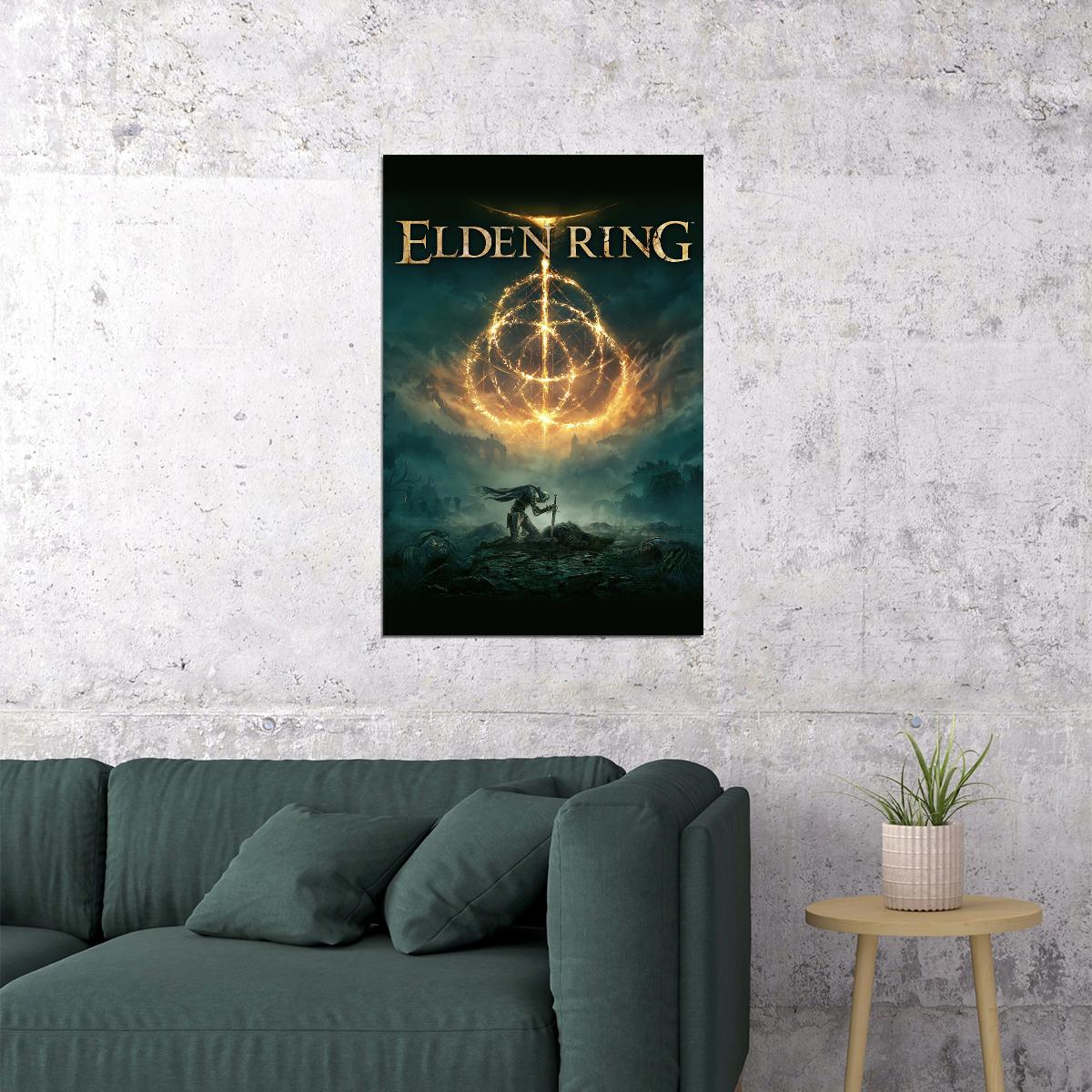 Elden Rings Video Game Action-role Playing Poster Wall Art Print Home Wall Decor - xonomax