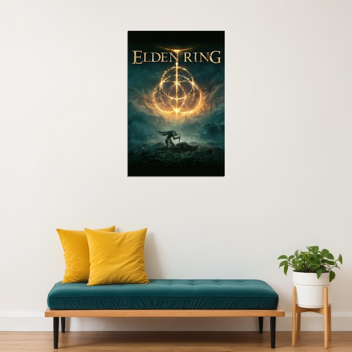 Elden Rings Video Game Action-role Playing Poster Wall Art Print Home Wall Decor - xonomax