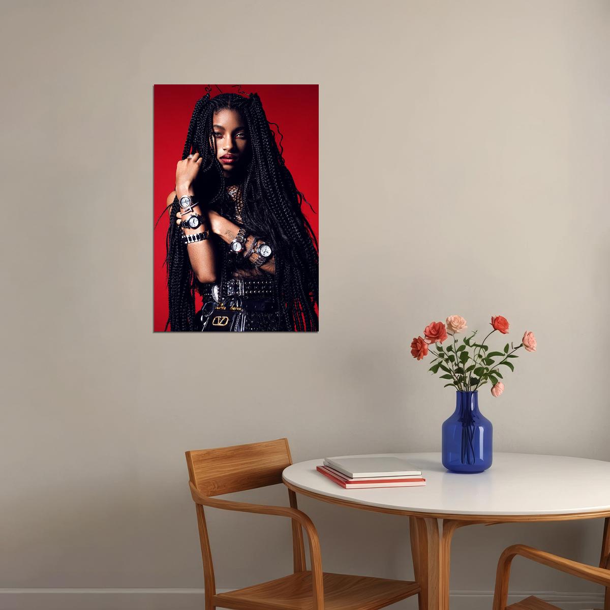 Willow Smith American Actress And Singer Poster Wall Art Print Home Wall Decor - xonomax