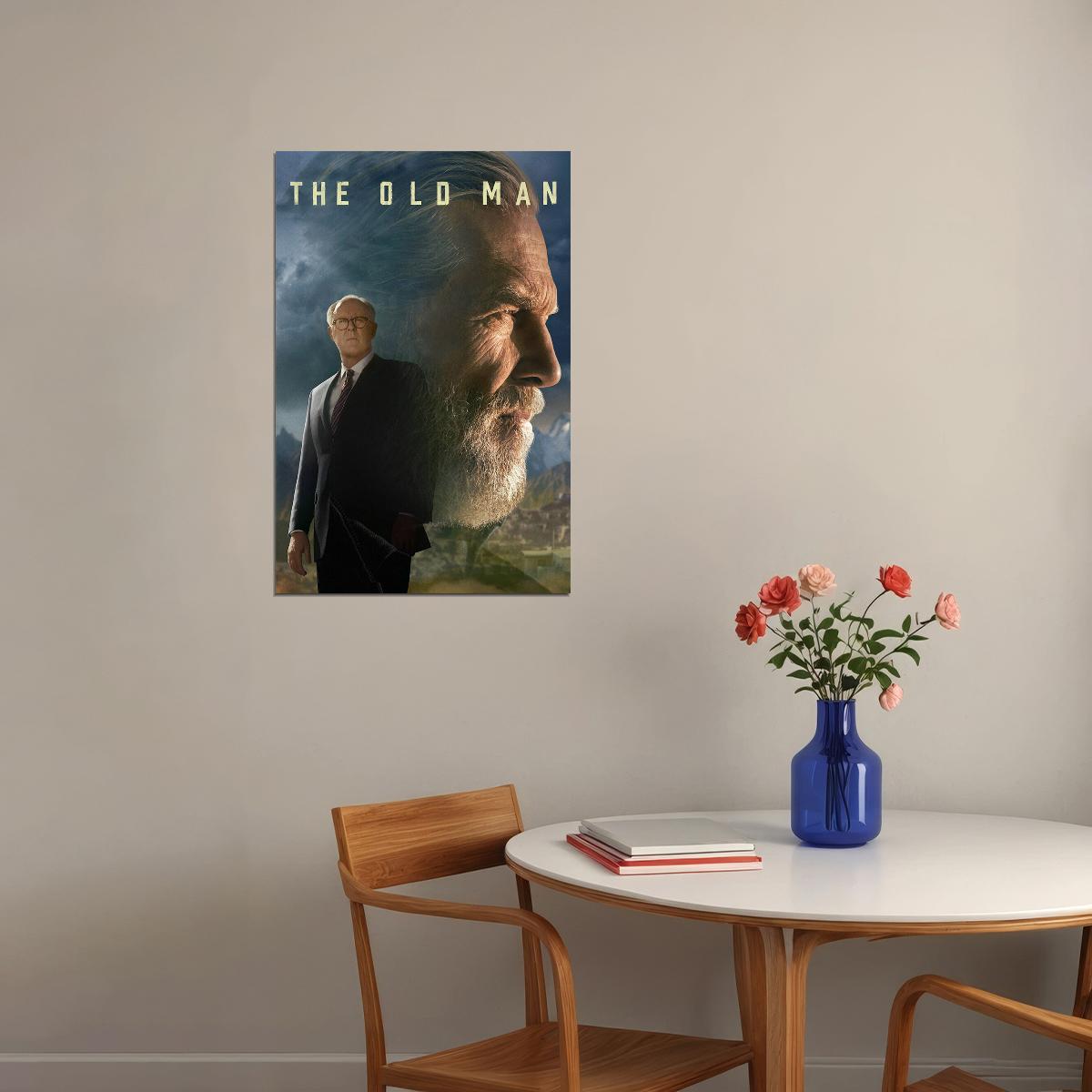 The Old Man Action Drama Tv Series Movie Poster Wall Art Print Home Wall Decor - xonomax