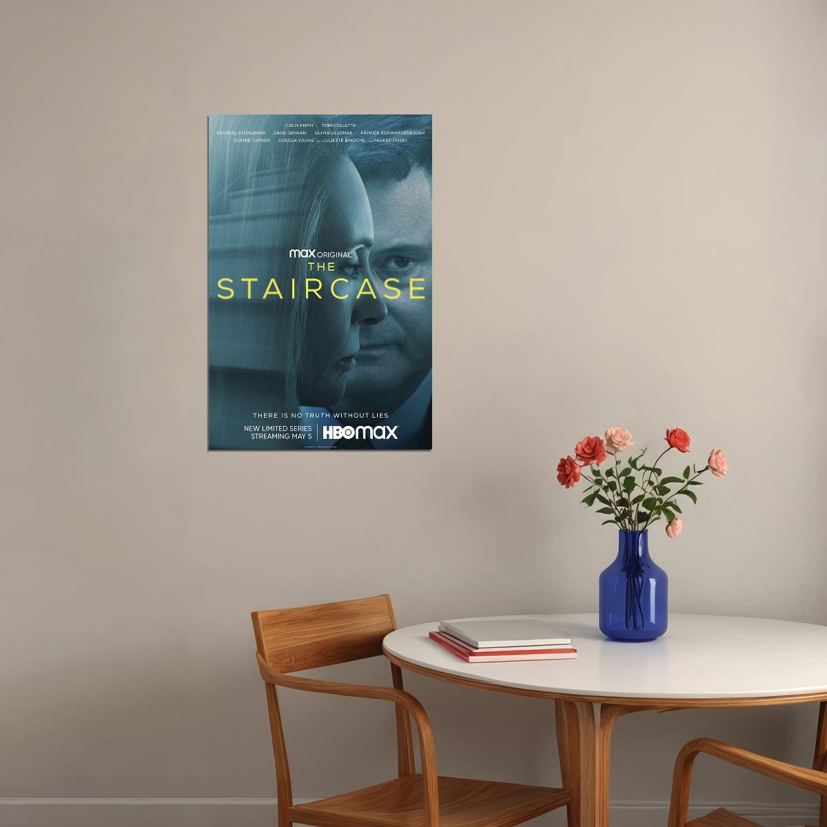 The Staircase Biography Crime Tv Series Poster Wall Art Print Home Wall Decor - xonomax