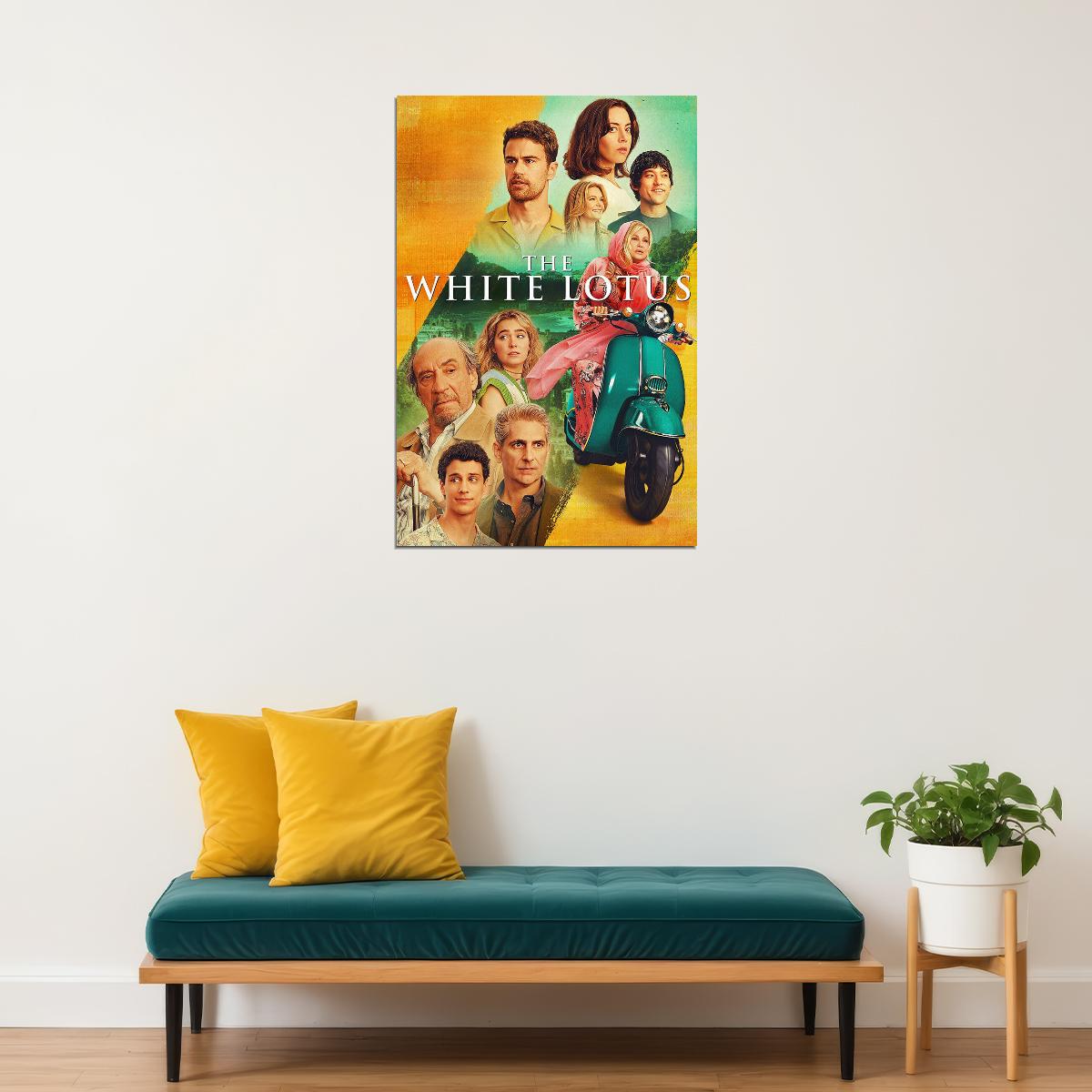 The White Lotus Comedy Drama Tv Series Poster Wall Art Print Home Wall Decor - xonomax