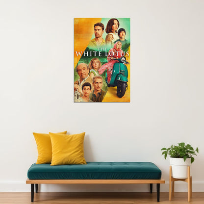 The White Lotus Comedy Drama Tv Series Poster Wall Art Print Home Wall Decor - xonomax