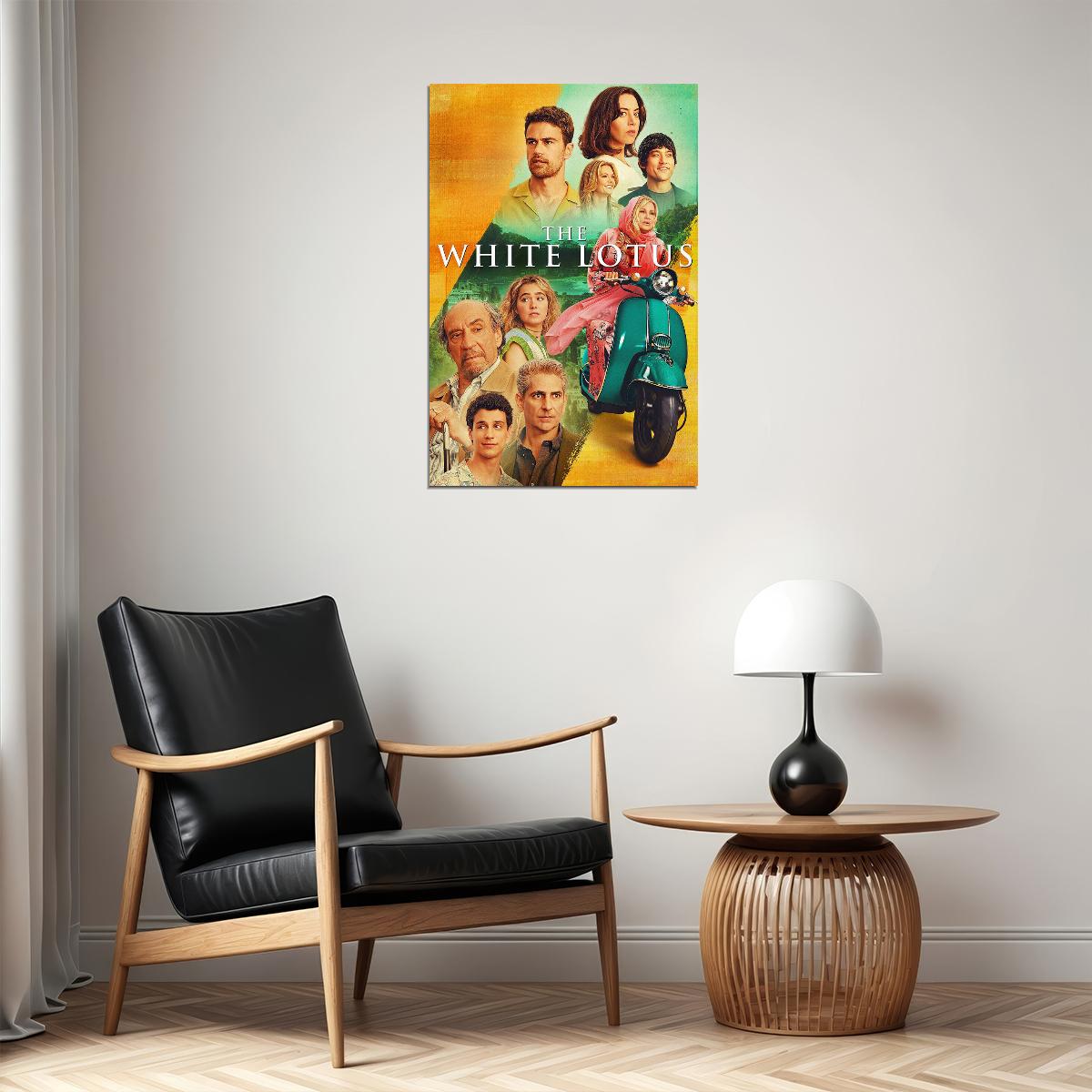 The White Lotus Comedy Drama Tv Series Poster Wall Art Print Home Wall Decor - xonomax