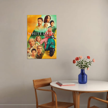 The White Lotus Comedy Drama Tv Series Poster Wall Art Print Home Wall Decor - xonomax