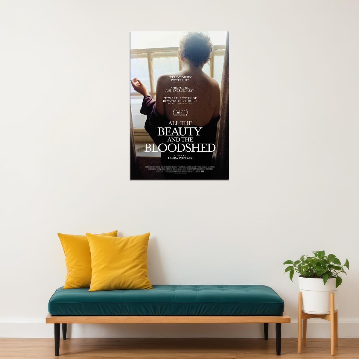 All The Beauty And The Bloodshed Cinema Movie Poster Wall Art Print Home Wall Decor - xonomax