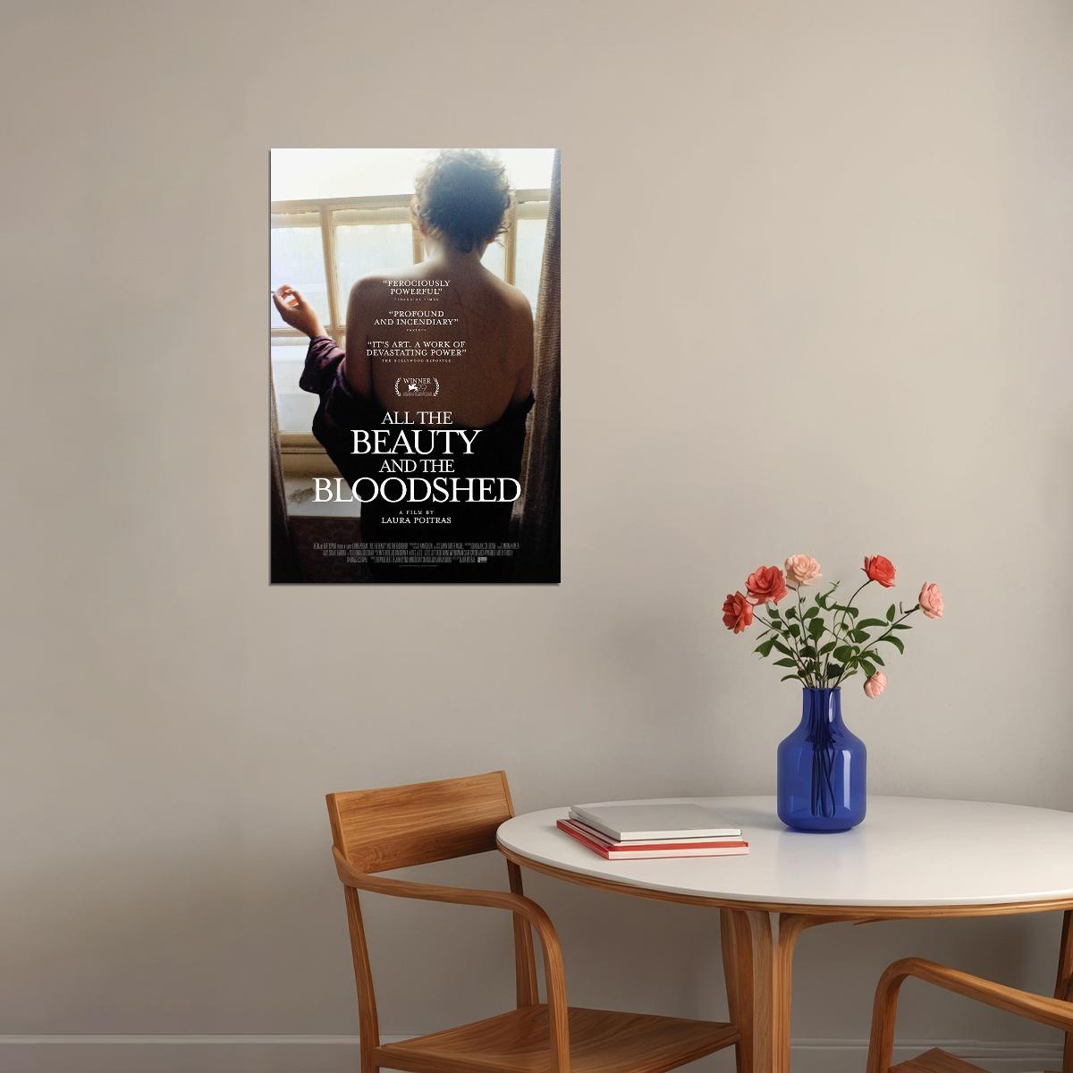 All The Beauty And The Bloodshed Cinema Movie Poster Wall Art Print Home Wall Decor - xonomax