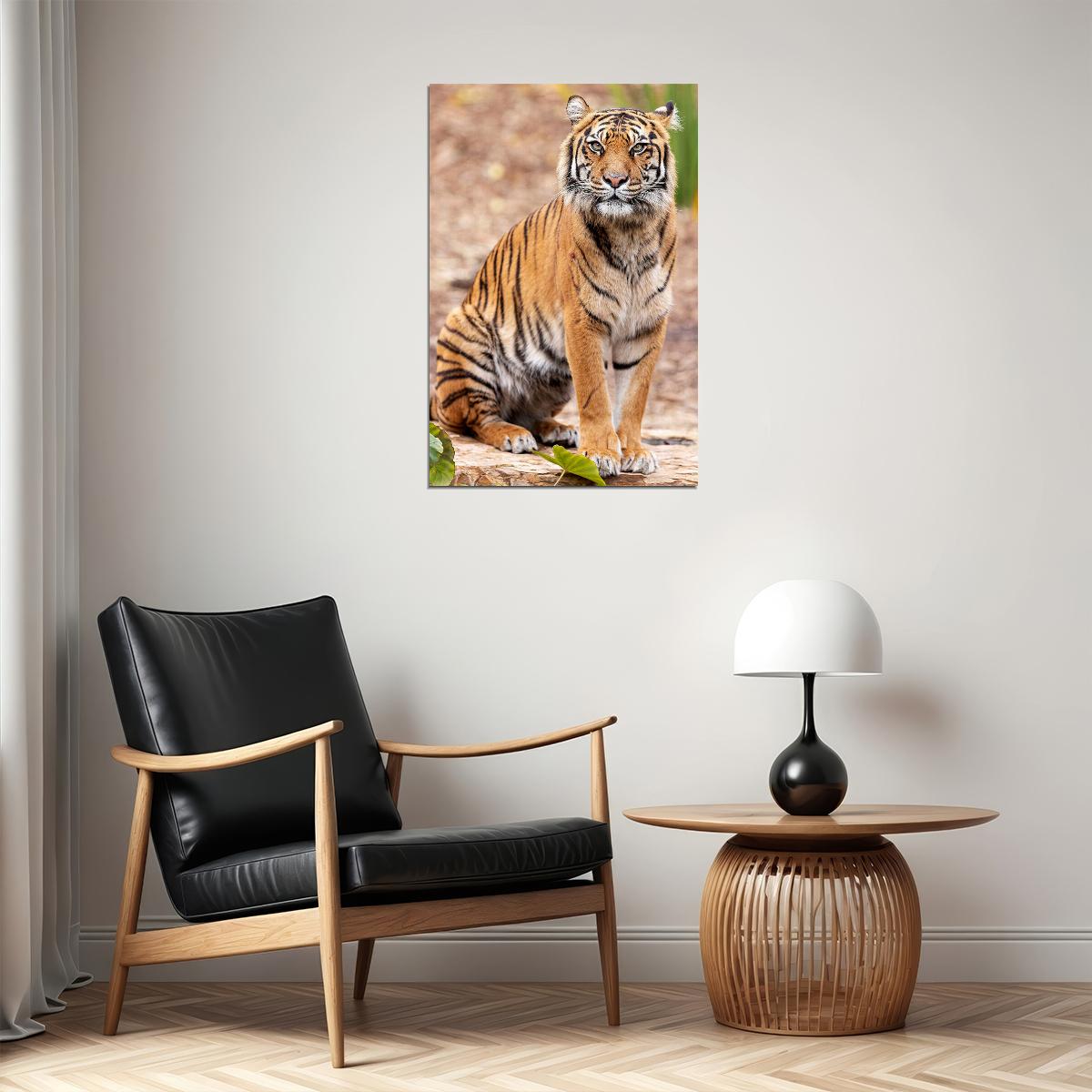 Tiger Psychedelic Wild Animals Africa Cat Poster Wall Art Print Home Wall Decor - xonomax