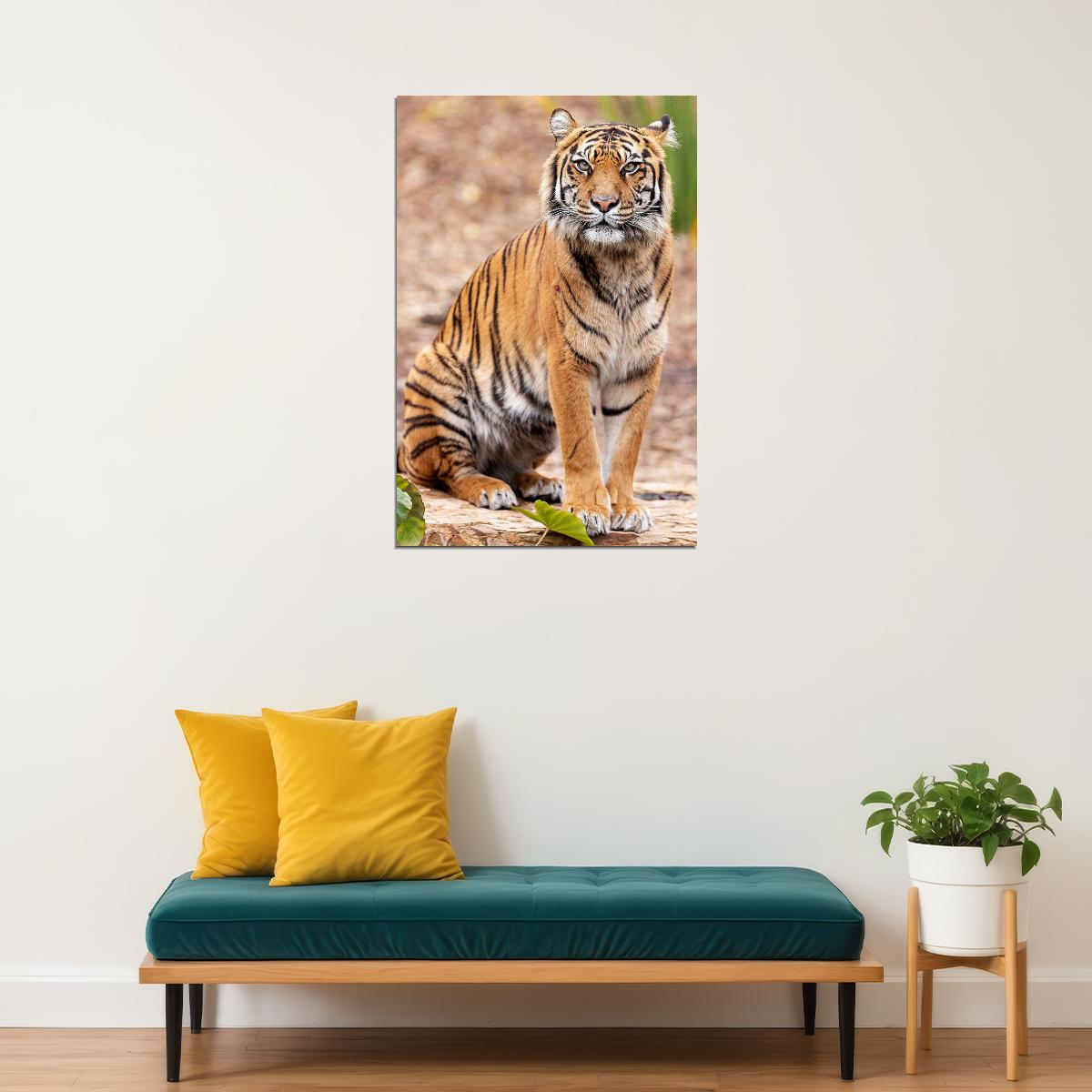 Tiger Psychedelic Wild Animals Africa Cat Poster Wall Art Print Home Wall Decor - xonomax