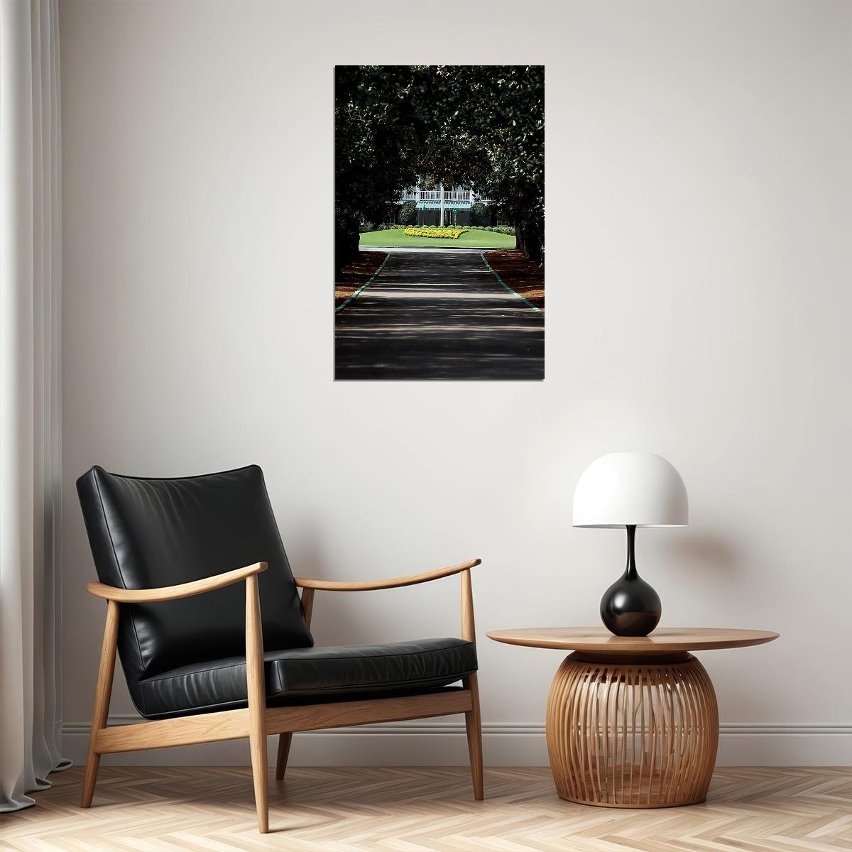 Magnolia Lane Augusta National Golf Photo Poster Wall Art Print Home Wall Decor - xonomax