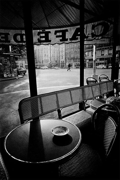 French Paris Cafe At Night Street Photo Poster Wall Art Print Home Wall Decor - xonomax