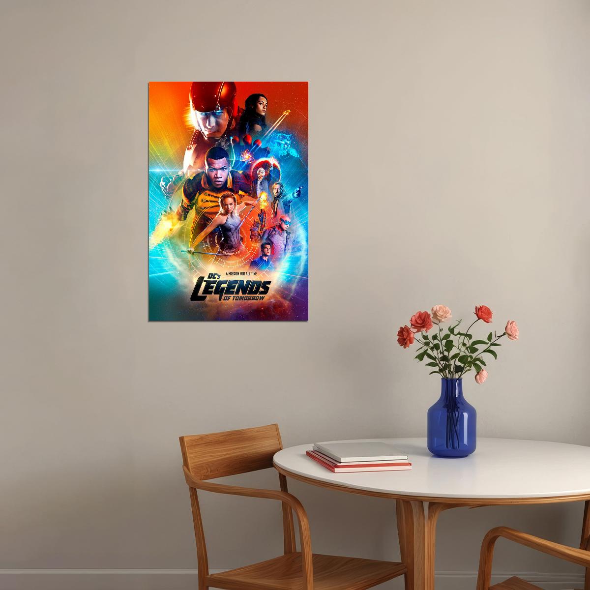 Legends Of Tomorrow Movie Drama Heroes Adventure Poster Wall Art Print Home Wall Decor - xonomax