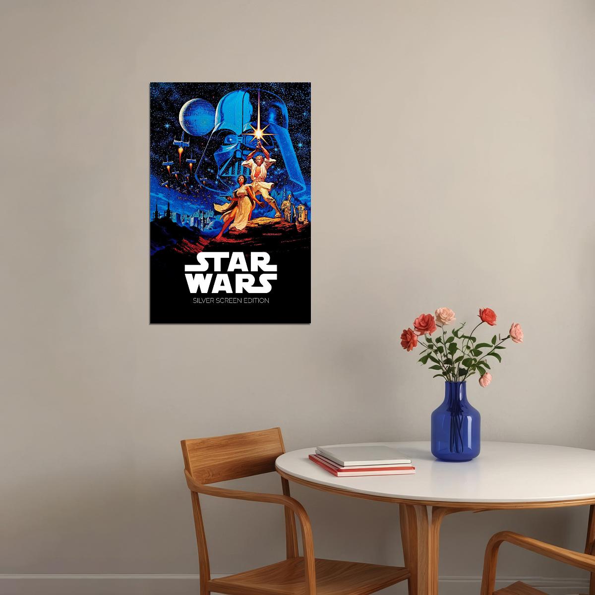 Star Wars Movie Adventure Excitement Poster Wall Art Print Home Wall Decor - xonomax