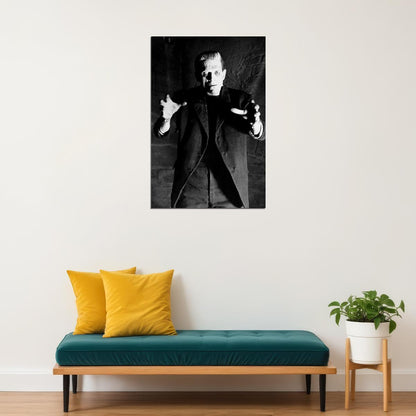 Frankenstein Movie Drama Horror Science Fiction Poster Wall Art Print Home Wall Decor - xonomax