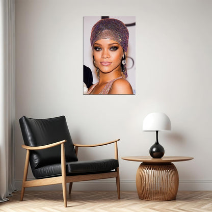 Rihanna Celebrity Singer Musician Actor Poster Wall Art Print Home Wall Decor