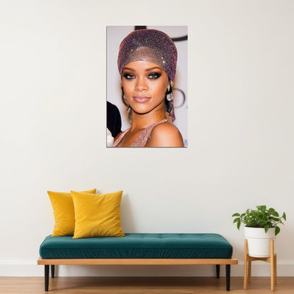 Rihanna Celebrity Singer Musician Actor Poster Wall Art Print Home Wall Decor