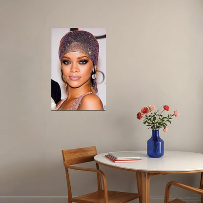 Rihanna Celebrity Singer Musician Actor Poster Wall Art Print Home Wall Decor