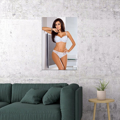 Natalia Siwiec Glamor Model Female Model Poster Wall Art Print Home Wall Decor - xonomax