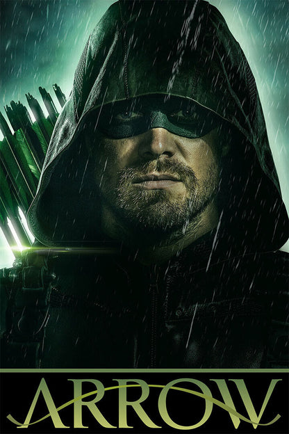 Green Arrow Tv Series Crime Action Poster Wall Art Print Home Wall Decor - xonomax