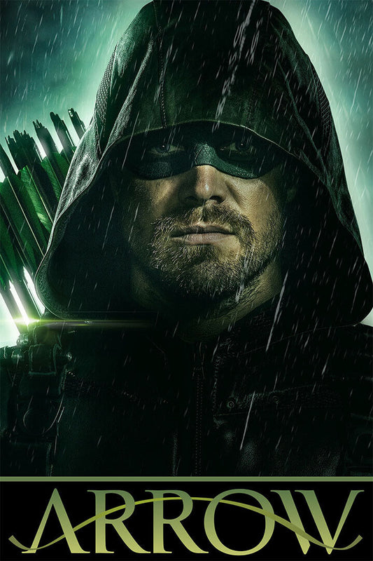 Green Arrow Tv Series Crime Action Poster Wall Art Print Home Wall Decor - xonomax