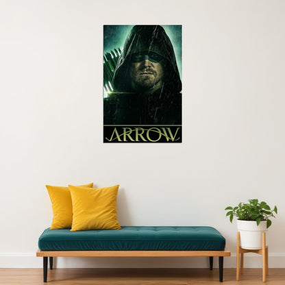 Green Arrow Tv Series Crime Action Poster Wall Art Print Home Wall Decor - xonomax