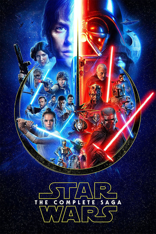 Star Wars Movie Adventure Excitement Poster Wall Art Print Home Wall Decor - xonomax