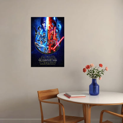 Star Wars Movie Adventure Excitement Poster Wall Art Print Home Wall Decor - xonomax