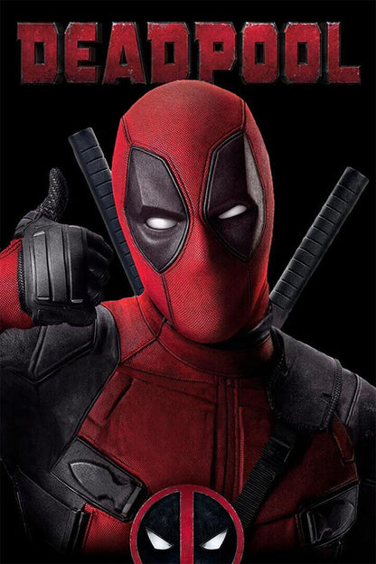 Deadpool Movie Superheroes Comedy Action Poster Wall Art Print Home Wall Decor - xonomax