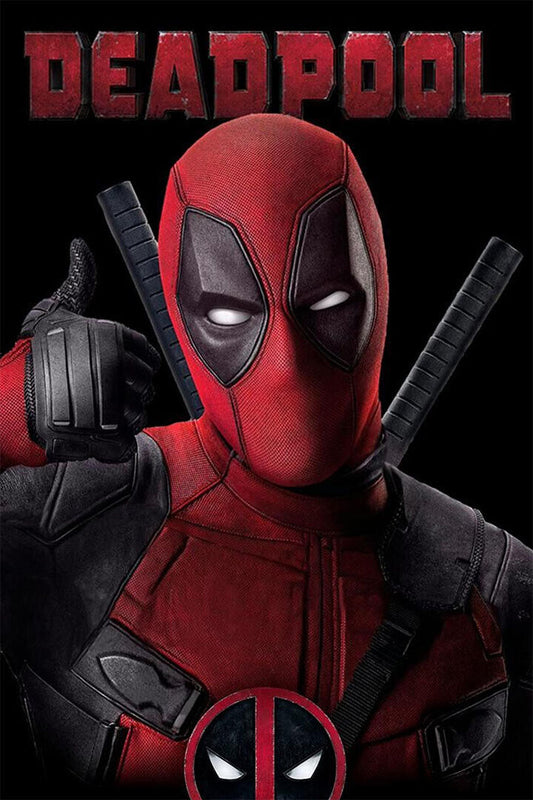 Deadpool Movie Superheroes Comedy Action Poster Wall Art Print Home Wall Decor - xonomax
