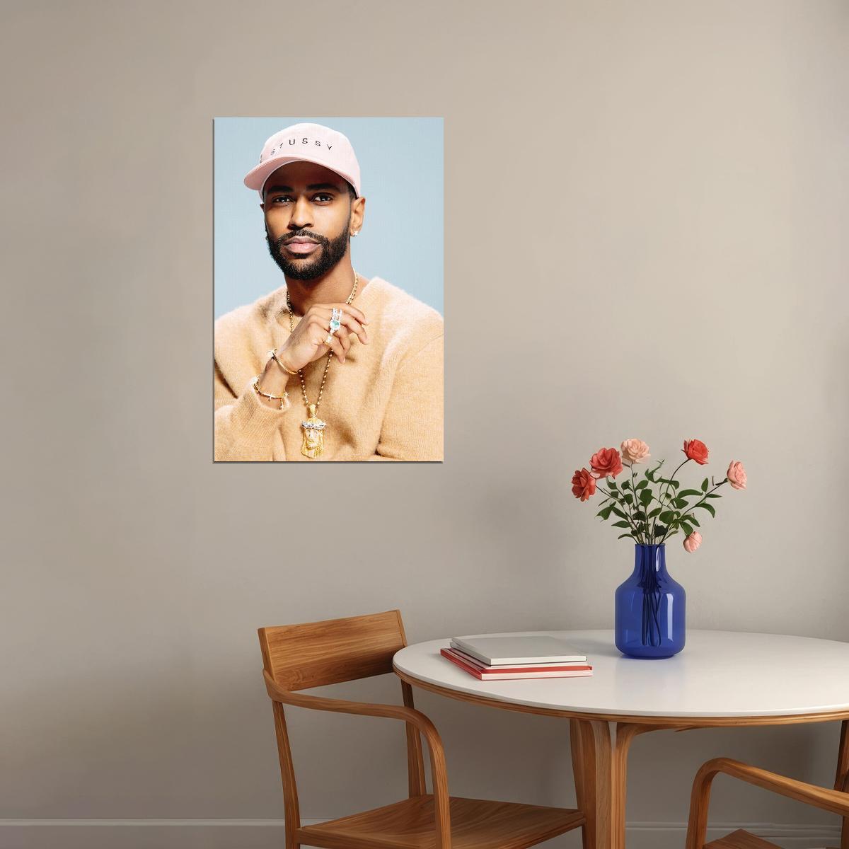 Big Sean Celebrity Musician Rap Music Singer Poster Wall Art Print Home Wall Decor - xonomax