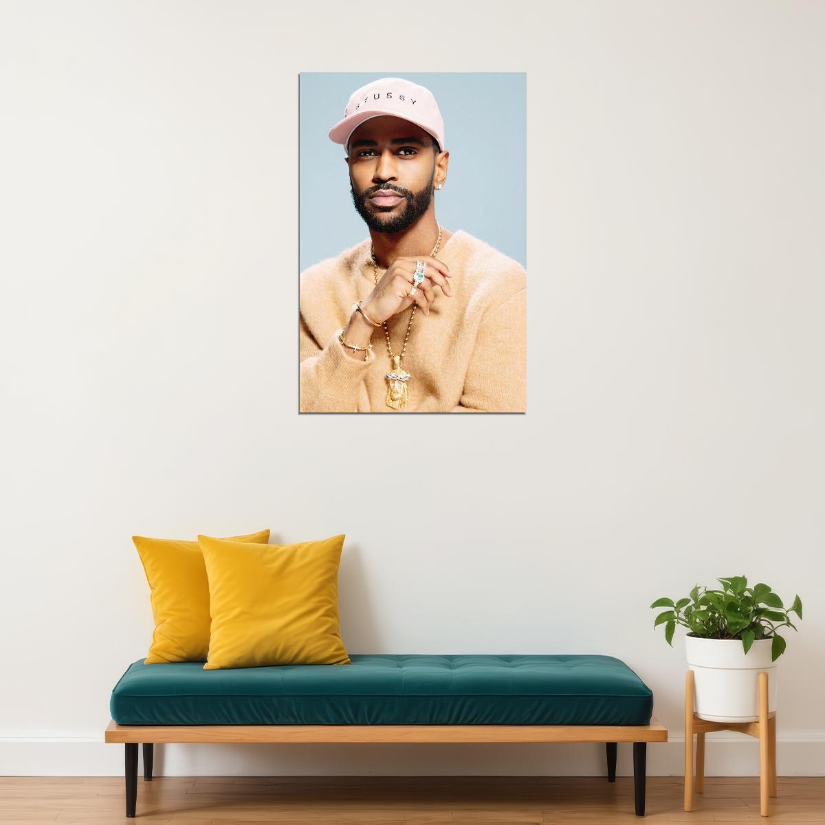 Big Sean Celebrity Musician Rap Music Singer Poster Wall Art Print Home Wall Decor - xonomax