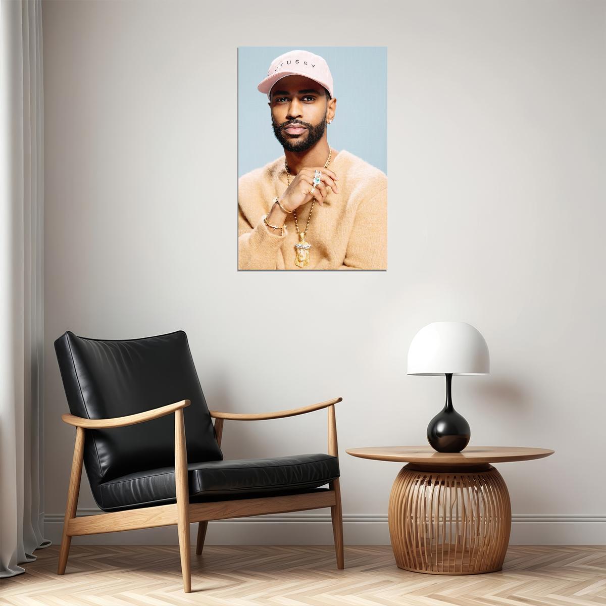 Big Sean Celebrity Musician Rap Music Singer Poster Wall Art Print Home Wall Decor - xonomax