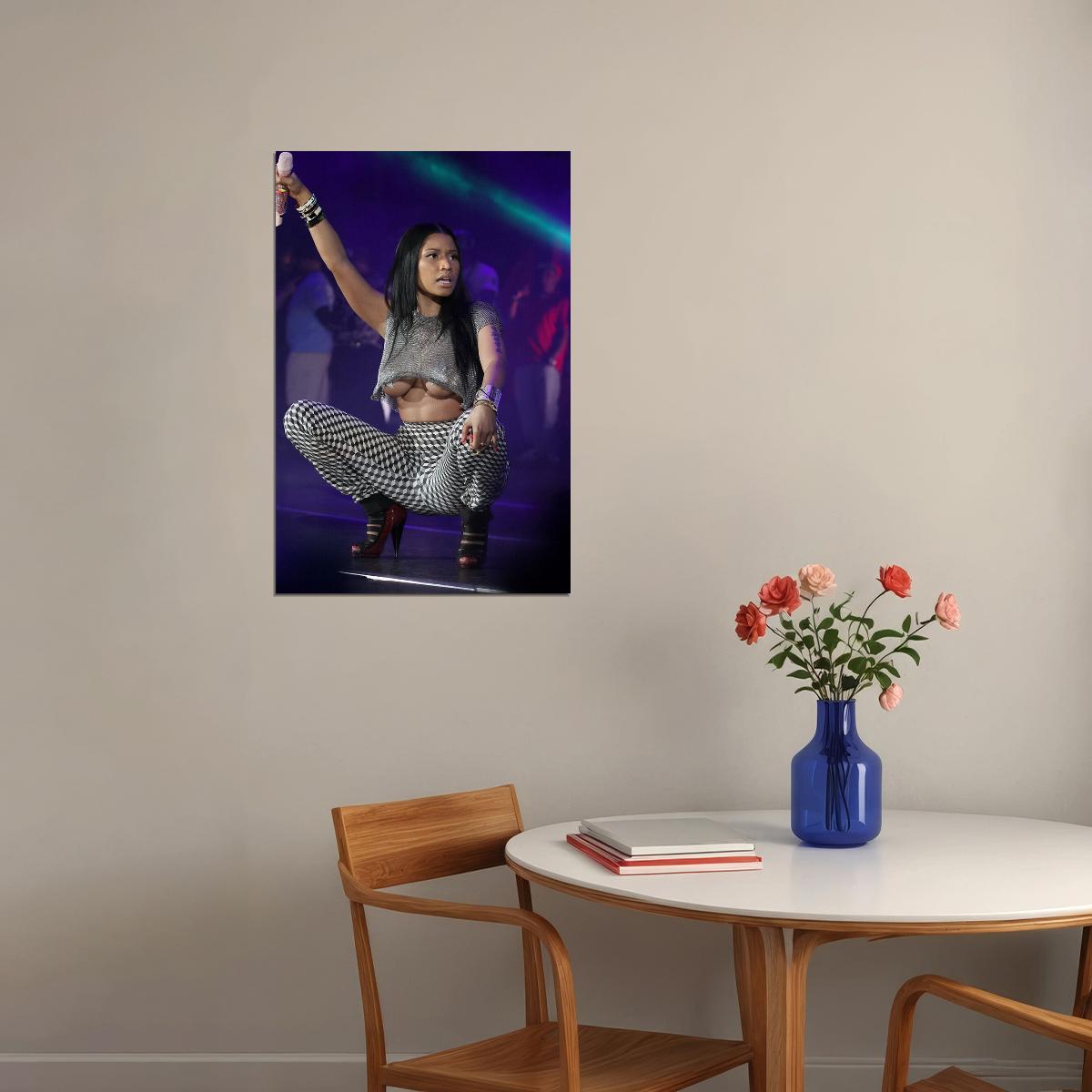 Nicki Minaj Celebrity Singer Rapper Artist Poster Wall Art Print Home Wall Decor