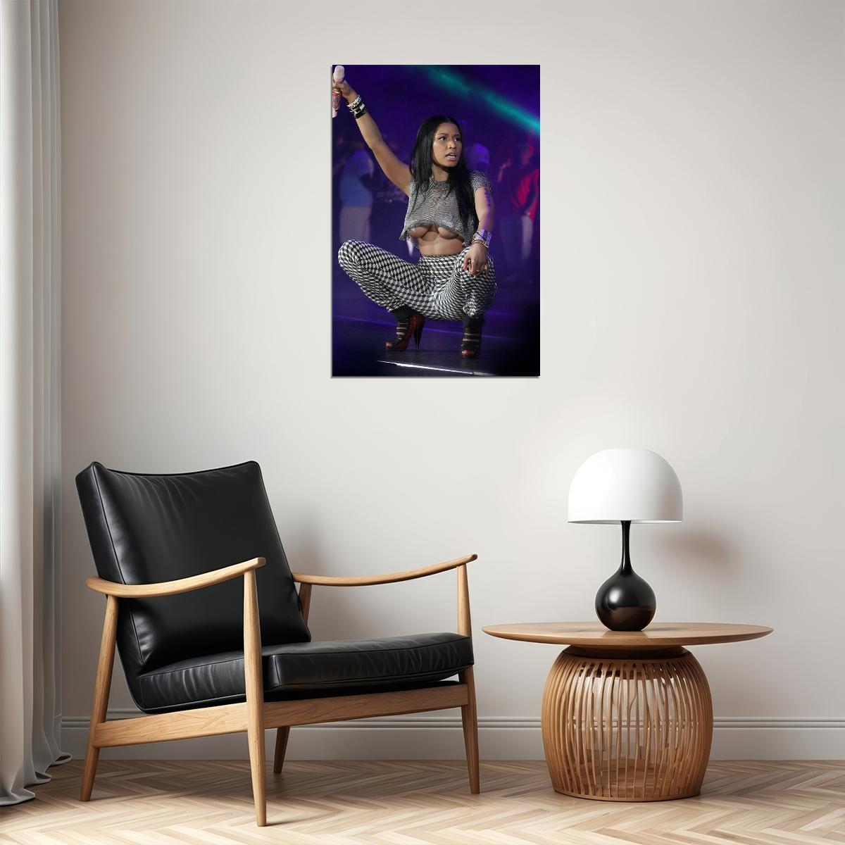 Nicki Minaj Celebrity Singer Rapper Artist Poster Wall Art Print Home Wall Decor