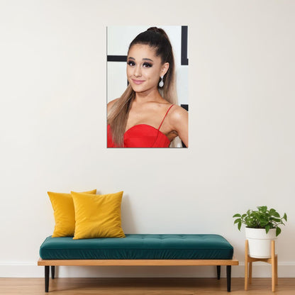 Ariana Grande Celebrity Musician Cinema Actress Poster Wall Art Print Home Wall Decor - xonomax