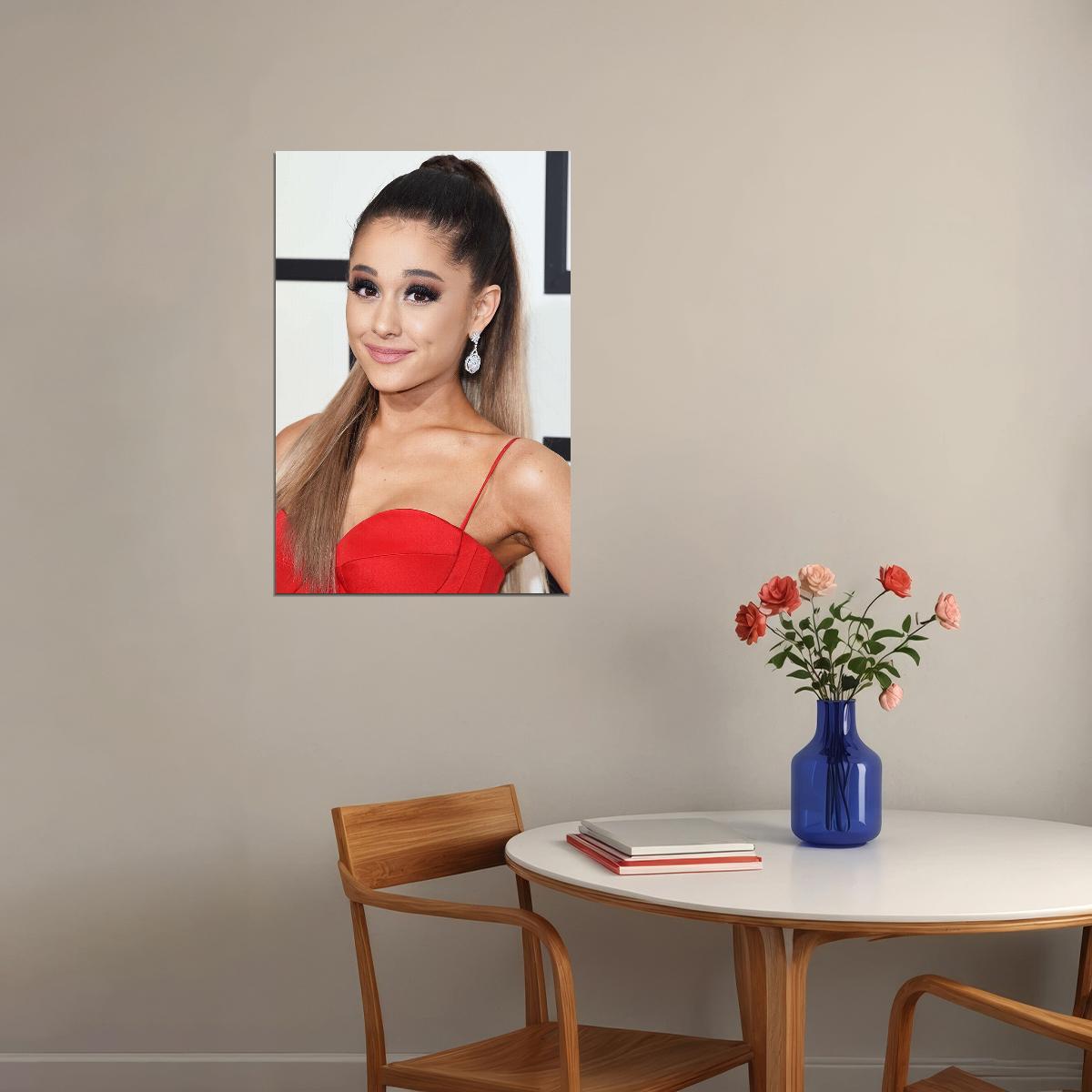 Ariana Grande Celebrity Musician Cinema Actress Poster Wall Art Print Home Wall Decor - xonomax