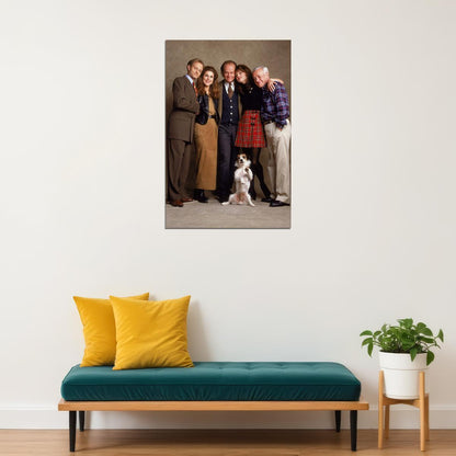 Frasier Tv Show Series Movie Comedy Poster Wall Art Print Home Wall Decor - xonomax