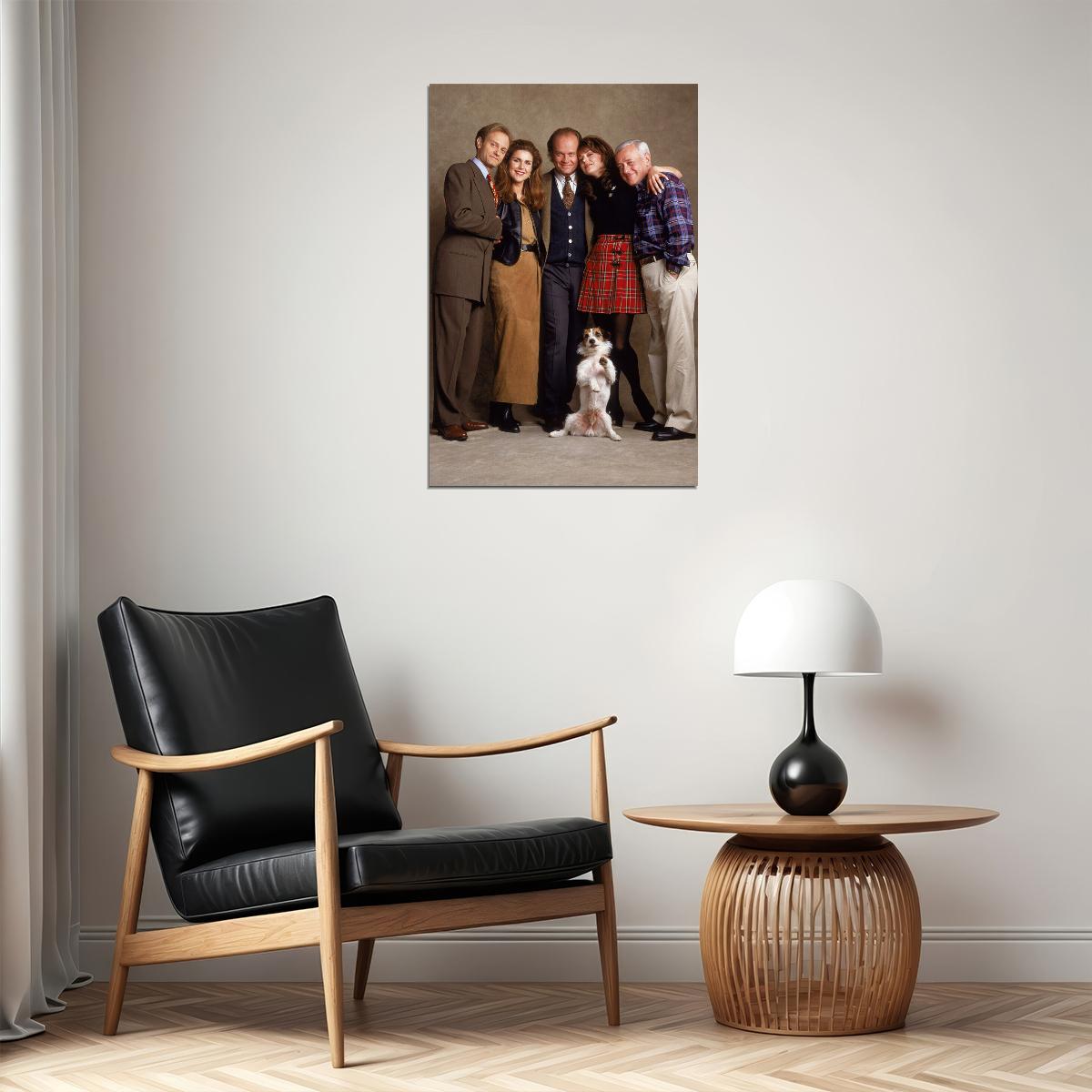 Frasier Tv Show Series Movie Comedy Poster Wall Art Print Home Wall Decor - xonomax