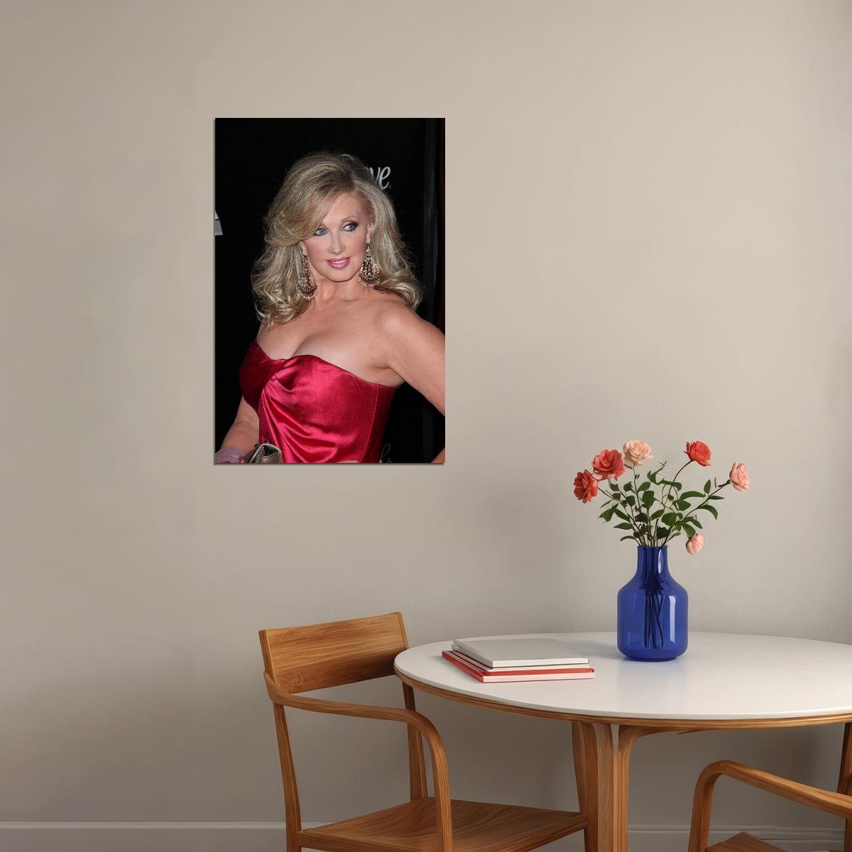 Morgan Fairchild 80s 90s Celebrity Actress Poster Wall Art Print Home Wall Decor - xonomax