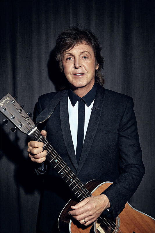 Paul Mccartney 80s 90s Actress Musician Poster Wall Art Print Home Wall Decor - xonomax
