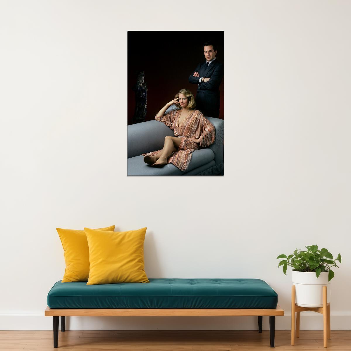 Cybil Shepherd Moonlighting Mystery Tv Series Poster Wall Art Print Home Wall Decor - xonomax