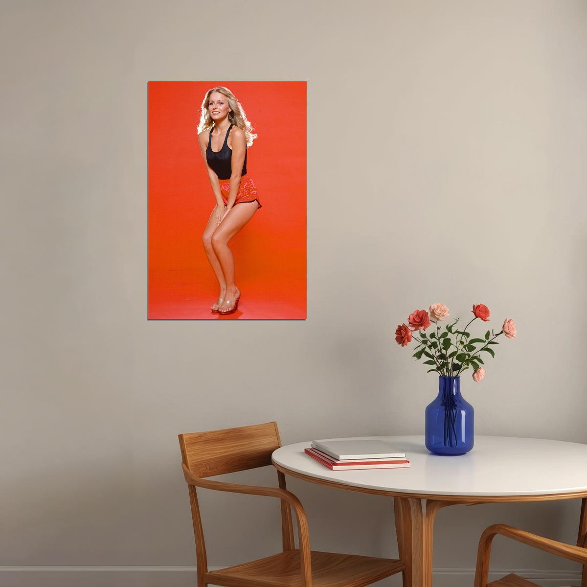 Cheryl Ladd Vintage Celebrity Actress Singer Model Poster Wall Art Print Home Wall Decor - xonomax