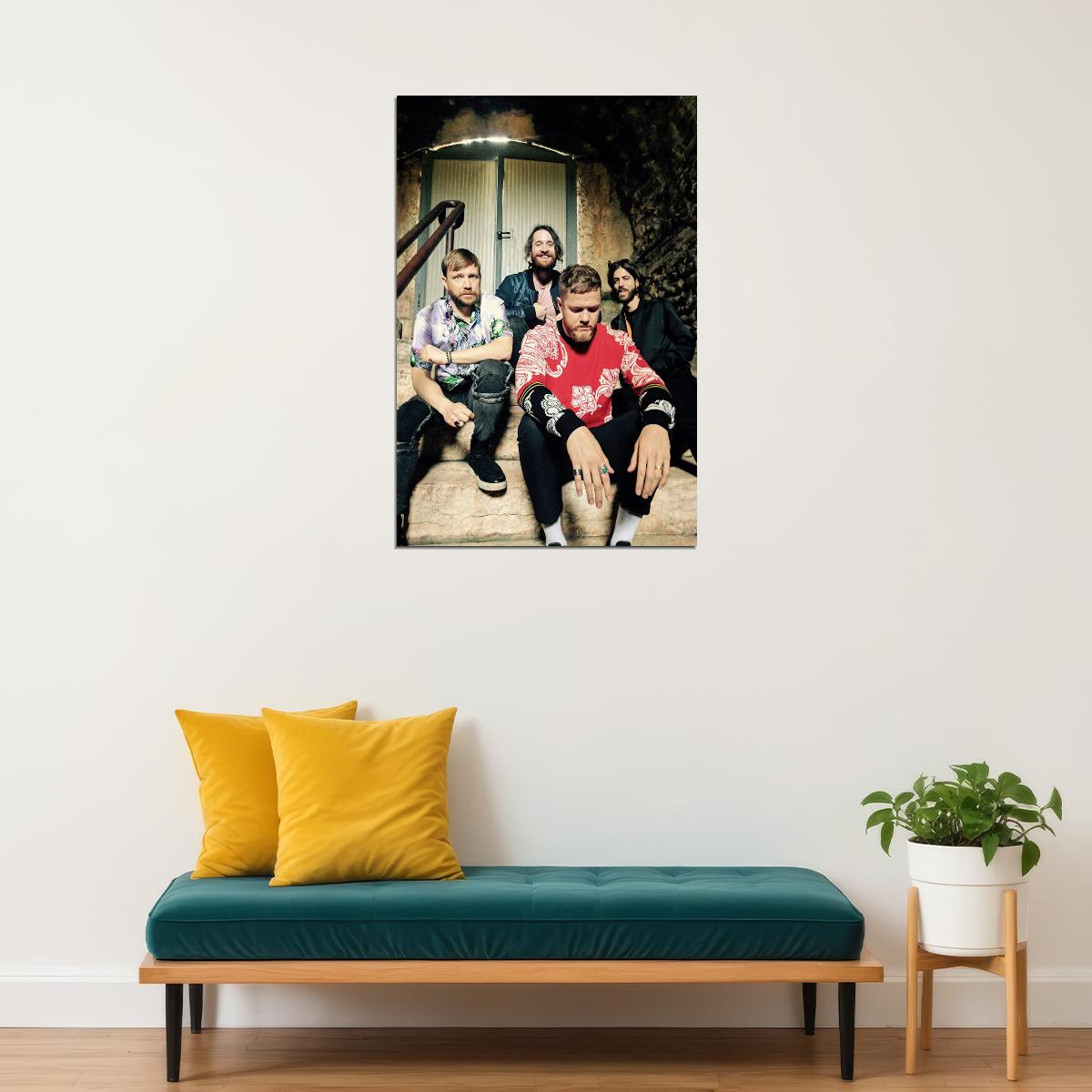 Imagine Dragons Celebrity Rock Music Singers Poster Wall Art Print Home Wall Decor - xonomax