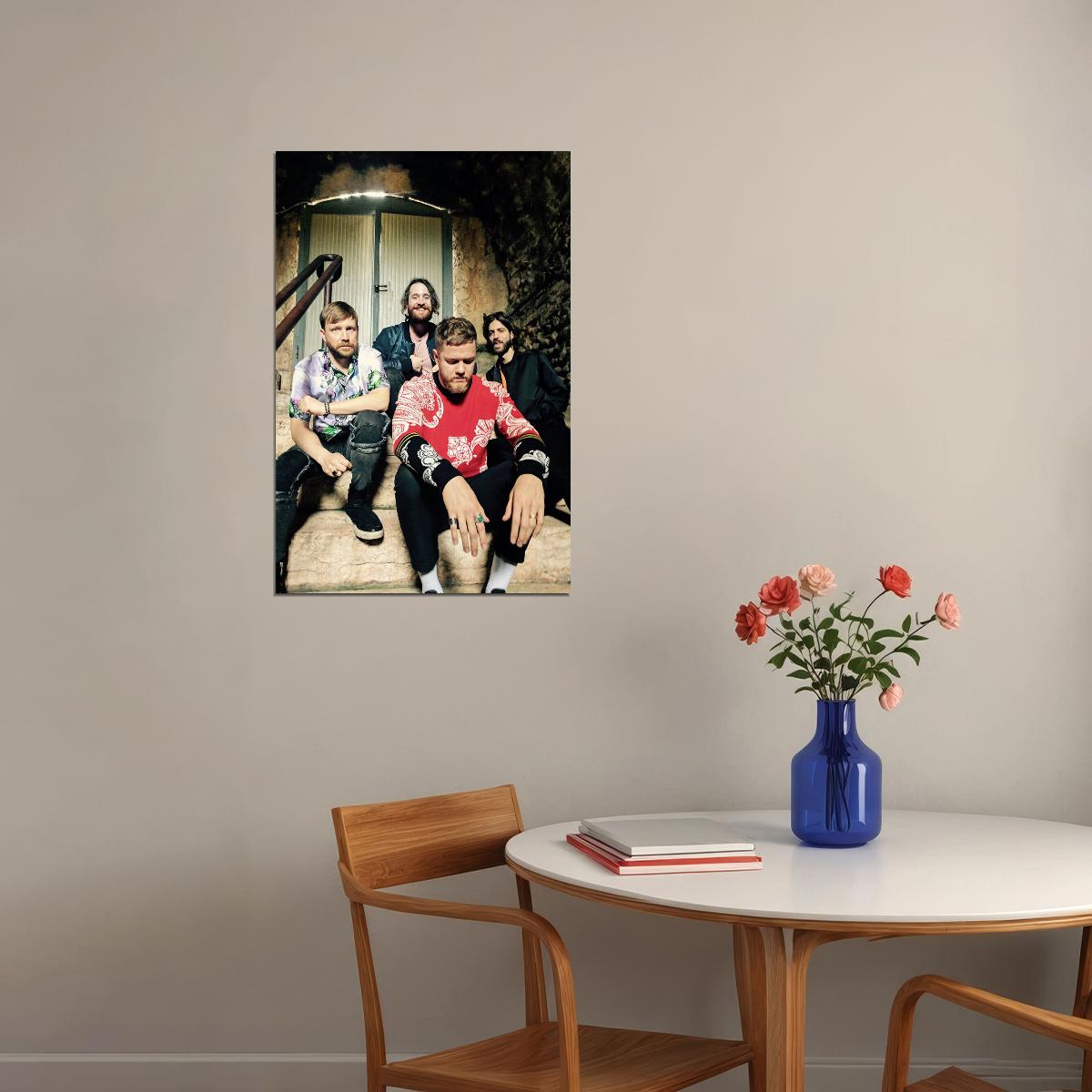 Imagine Dragons Celebrity Rock Music Singers Poster Wall Art Print Home Wall Decor - xonomax