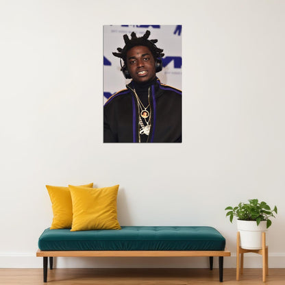 Kodak Black Celebrity Rap Musician Singer Poster Wall Art Print Home Wall Decor - xonomax