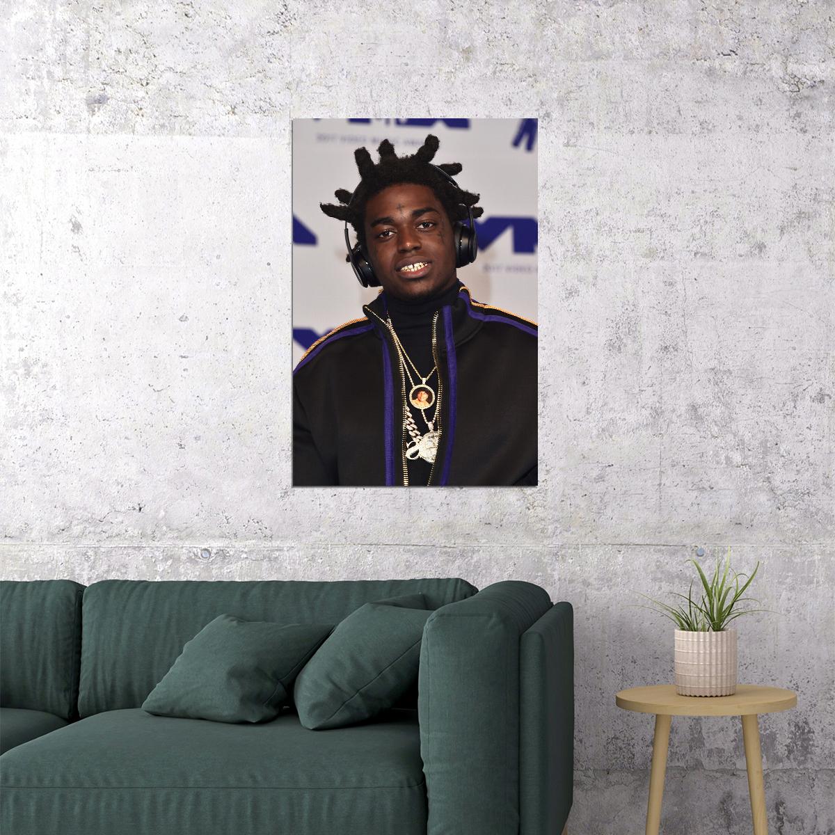 Kodak Black Celebrity Rap Musician Singer Poster Wall Art Print Home Wall Decor - xonomax