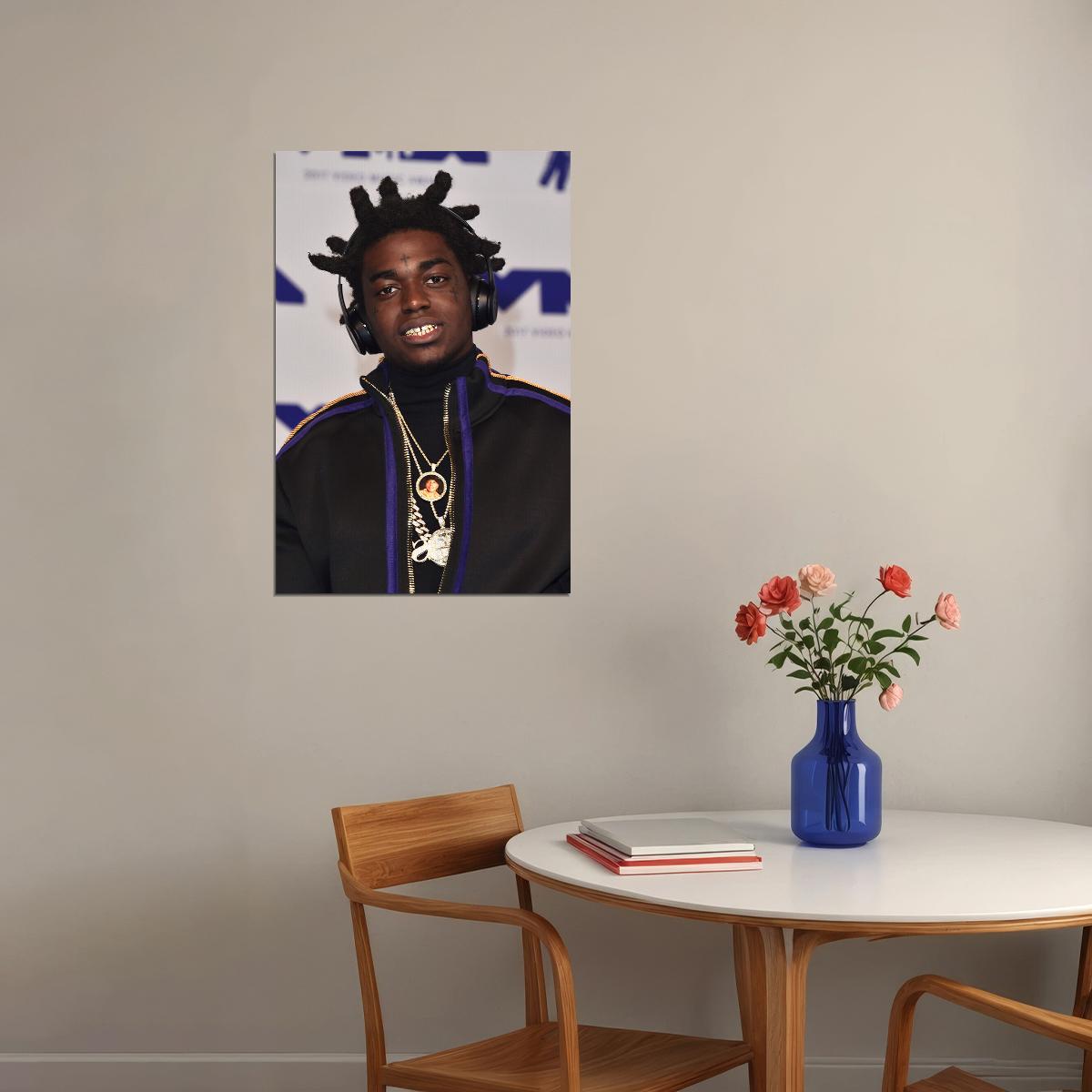 Kodak Black Celebrity Rap Musician Singer Poster Wall Art Print Home Wall Decor - xonomax