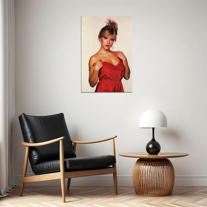 Samantha Fox 80s 90s Music Singer Movie Actor Poster Wall Art Print Home Wall Decor